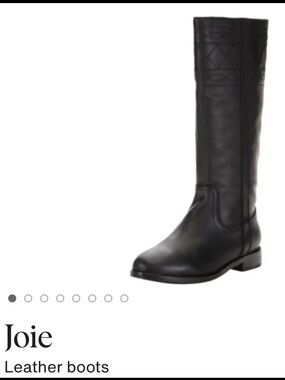 Joie Valley Stitched Leather Riding Boots